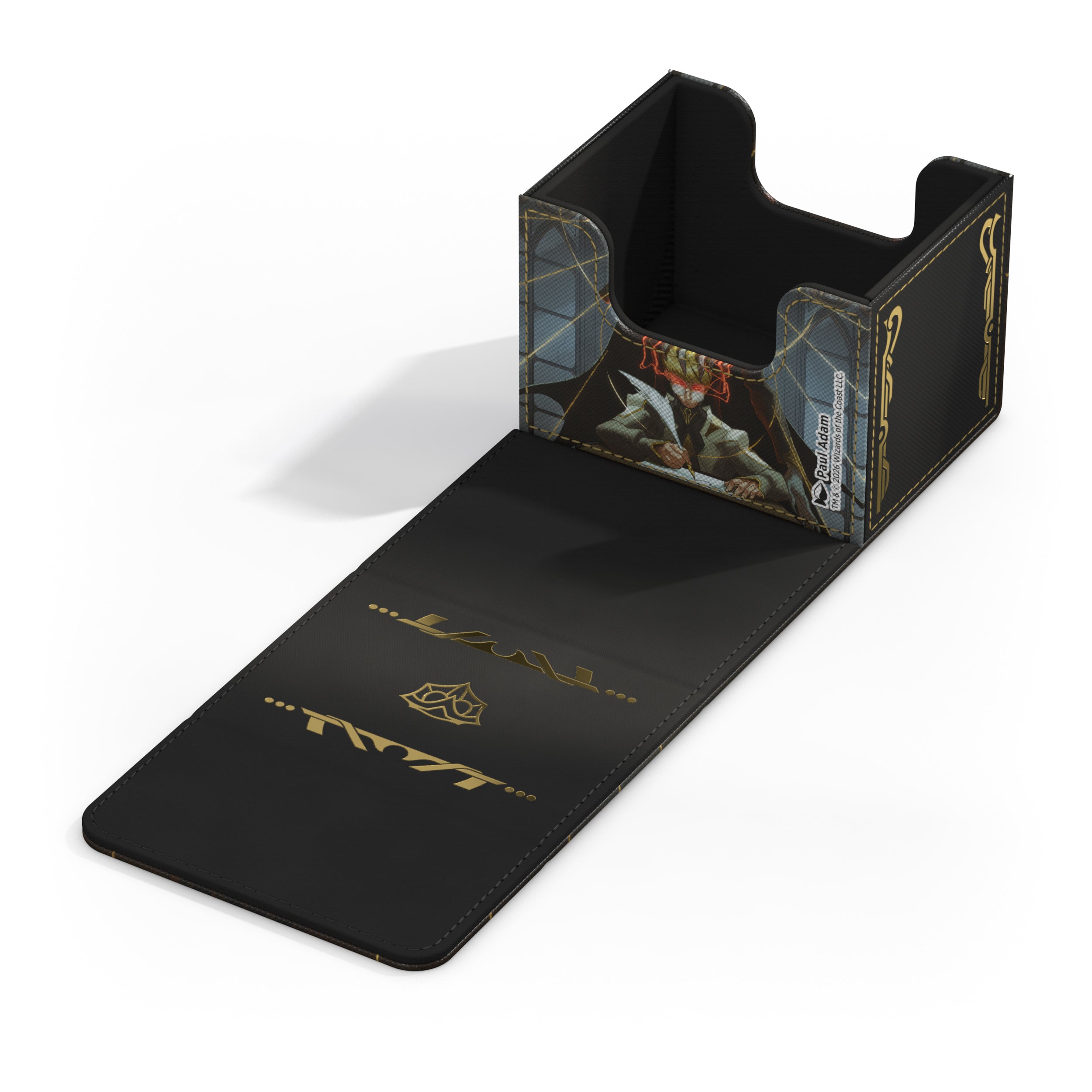 Ultimate Guard: Magic The Gathering: SOS Secrets Of Strixhaven: Sidewinder 100 Xenoskin: Black Mythic (Alternate Art)