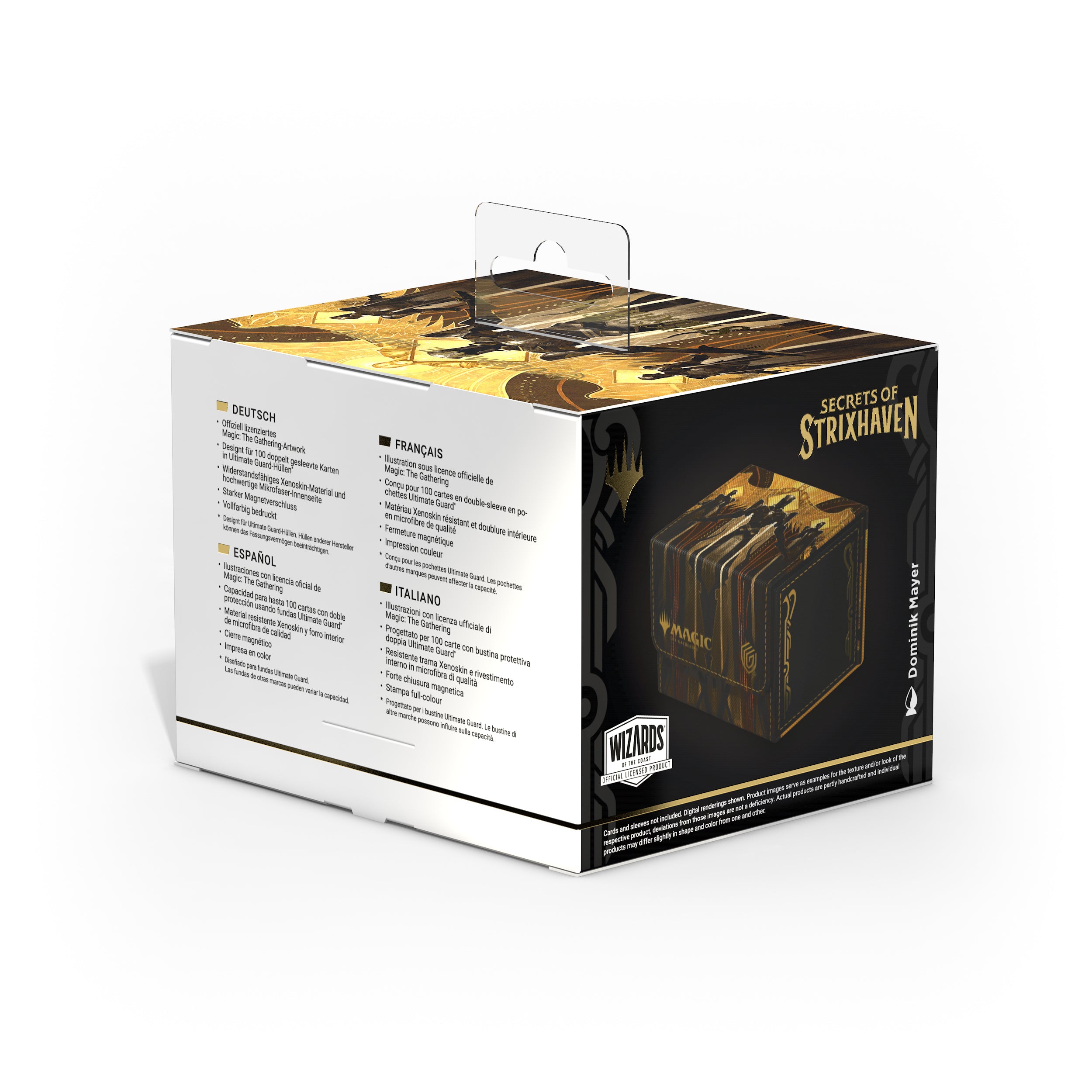 Ultimate Guard: Magic The Gathering: SOS Secrets Of Strixhaven: Sidewinder 100 Xenoskin: White Rare (Alternate Art)