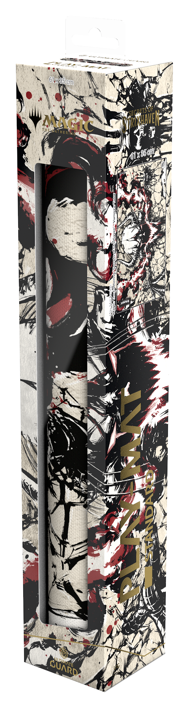 Ultimate Guard: Magic The Gathering: SOS Secrets Of Strixhaven: Play-Mat: Black Mythic (Alternate Art) Vampiric Tutor