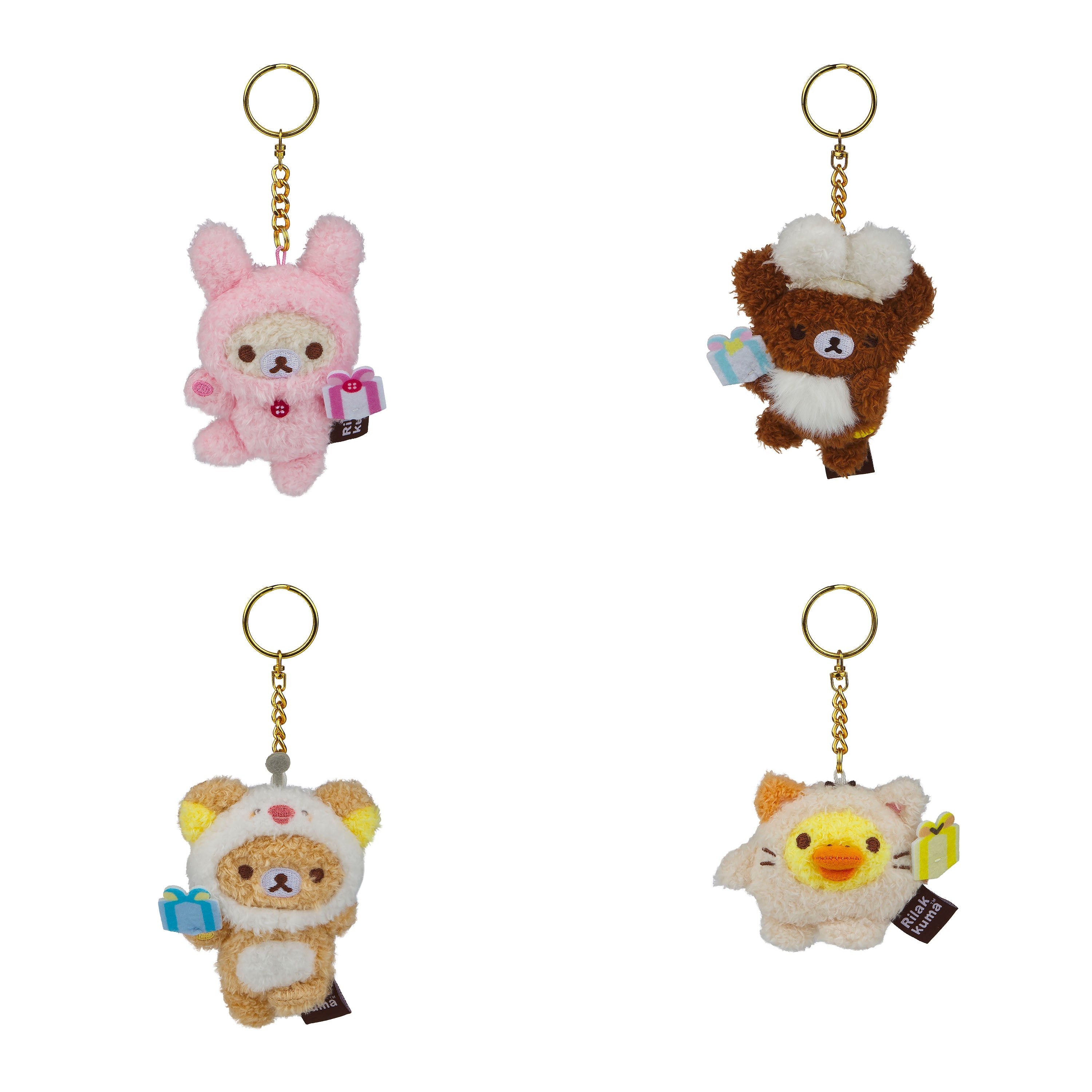 BLIND BOX Rilakkuma Gift Series Plush Keychains