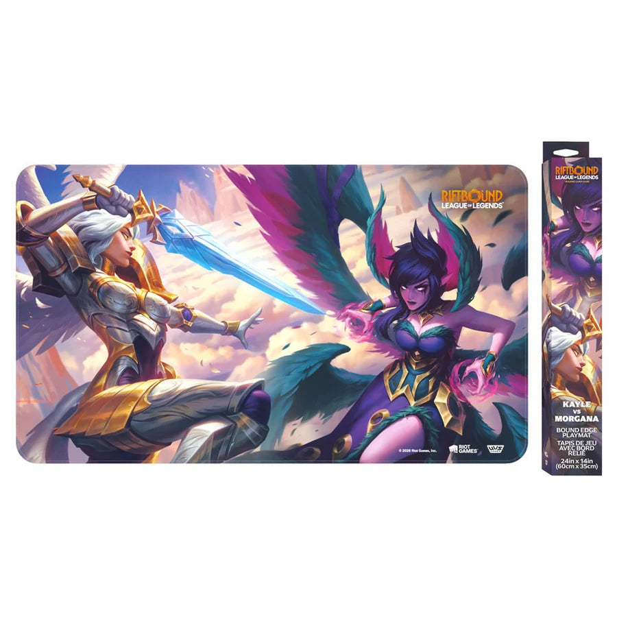 Riftbound: Vendetta Art Playmat: Kayle vs Morgana
