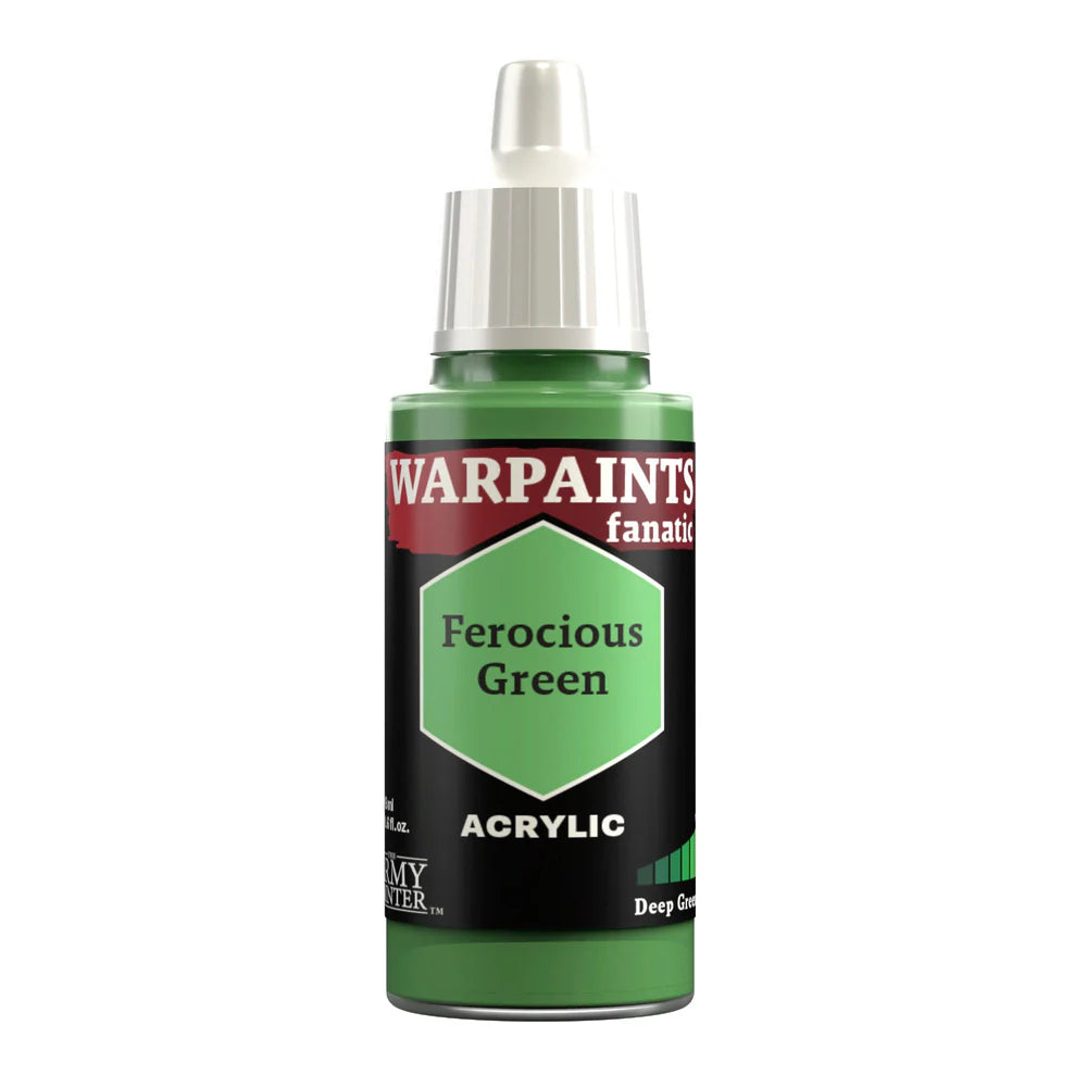 Army Painter Warpaints Fanatic: Ferocious Green