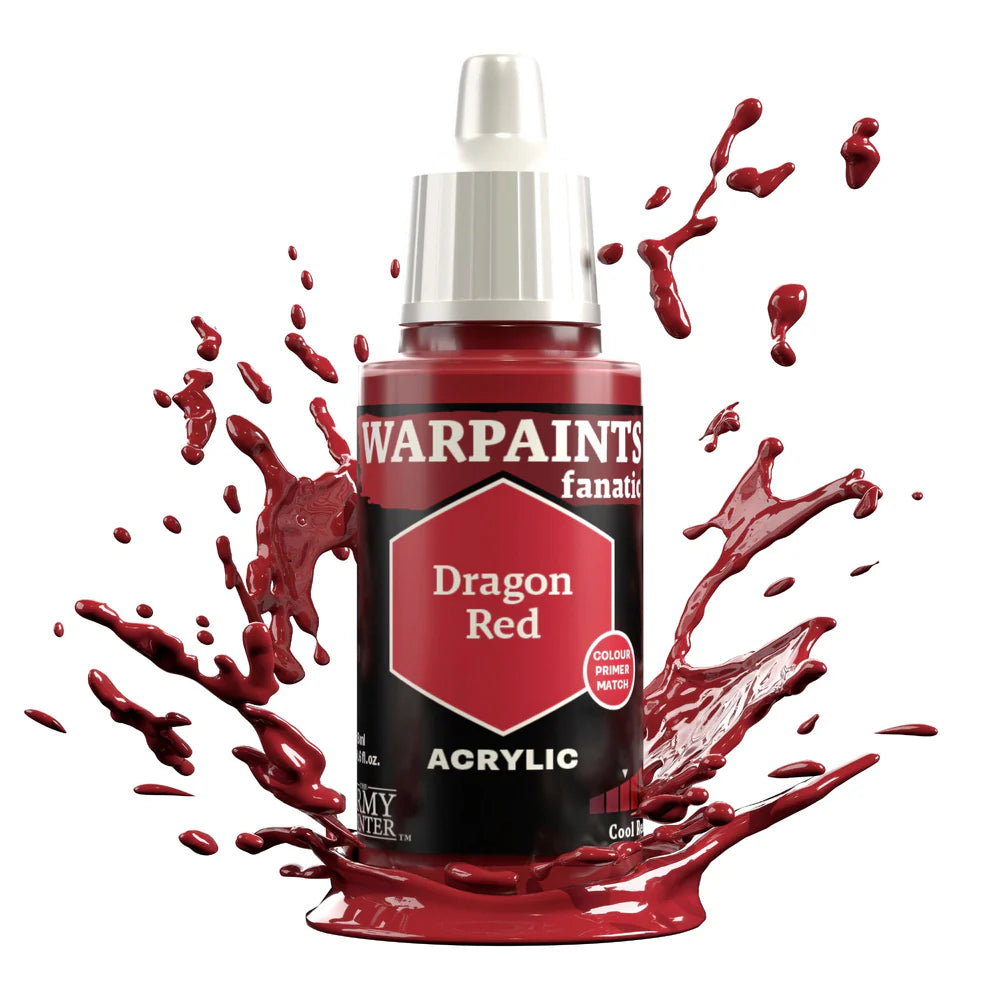 Army Painter Warpaints Fanatic: Dragon Red