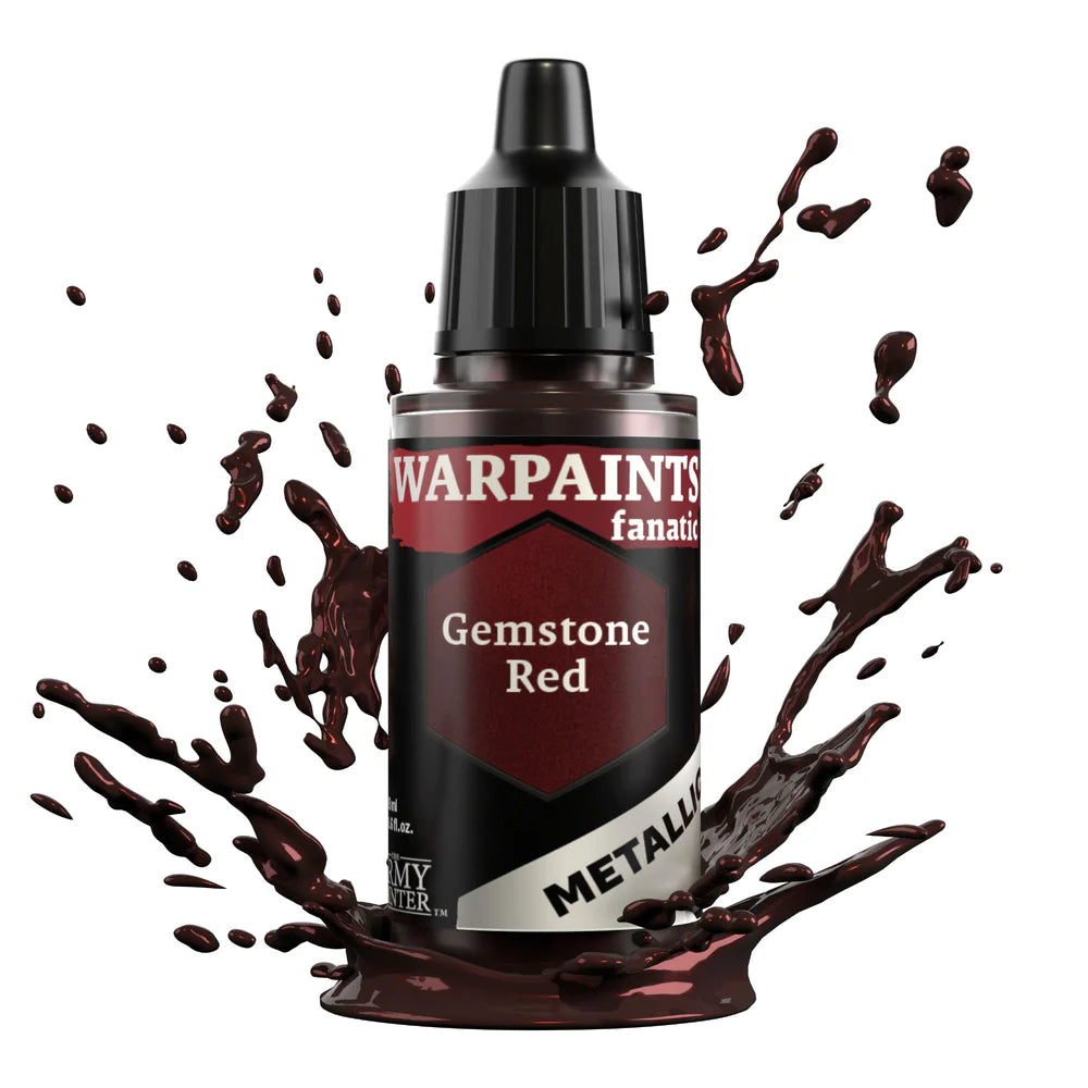 Army Painter Warpaints Fanatic Metallic: Gemstone Red