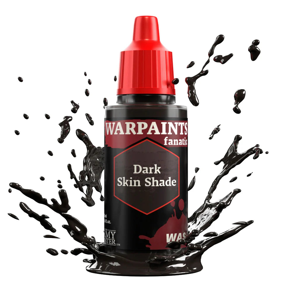 Army Painter Warpaints Fanatic Wash: Dark Skin Shade