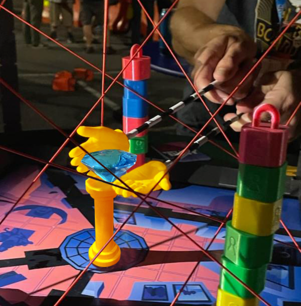 Tiny Laser Heist: A Hilariously Awkward 3D Heist