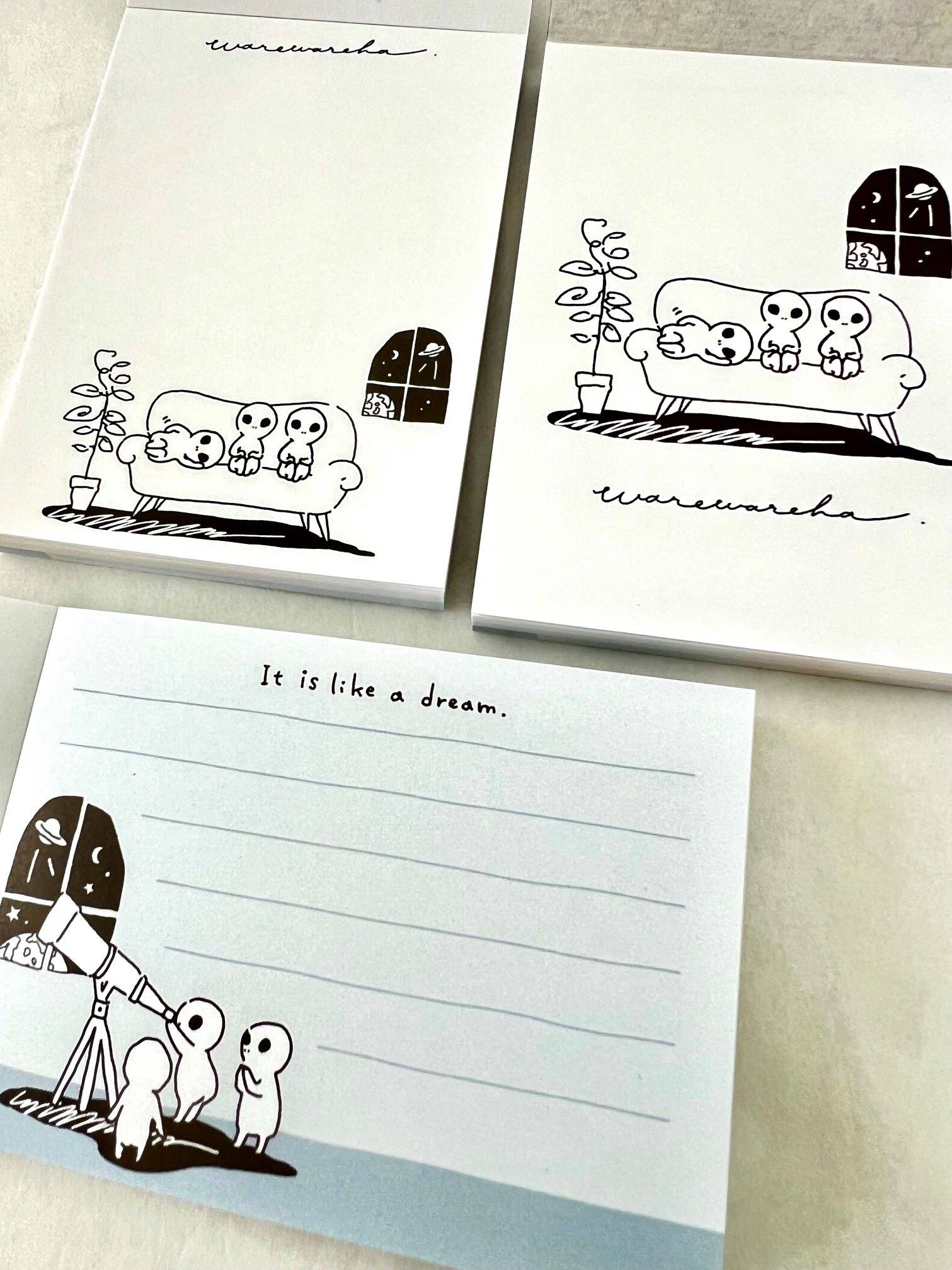 CRUX Relax Aliens Mini Notepad-10