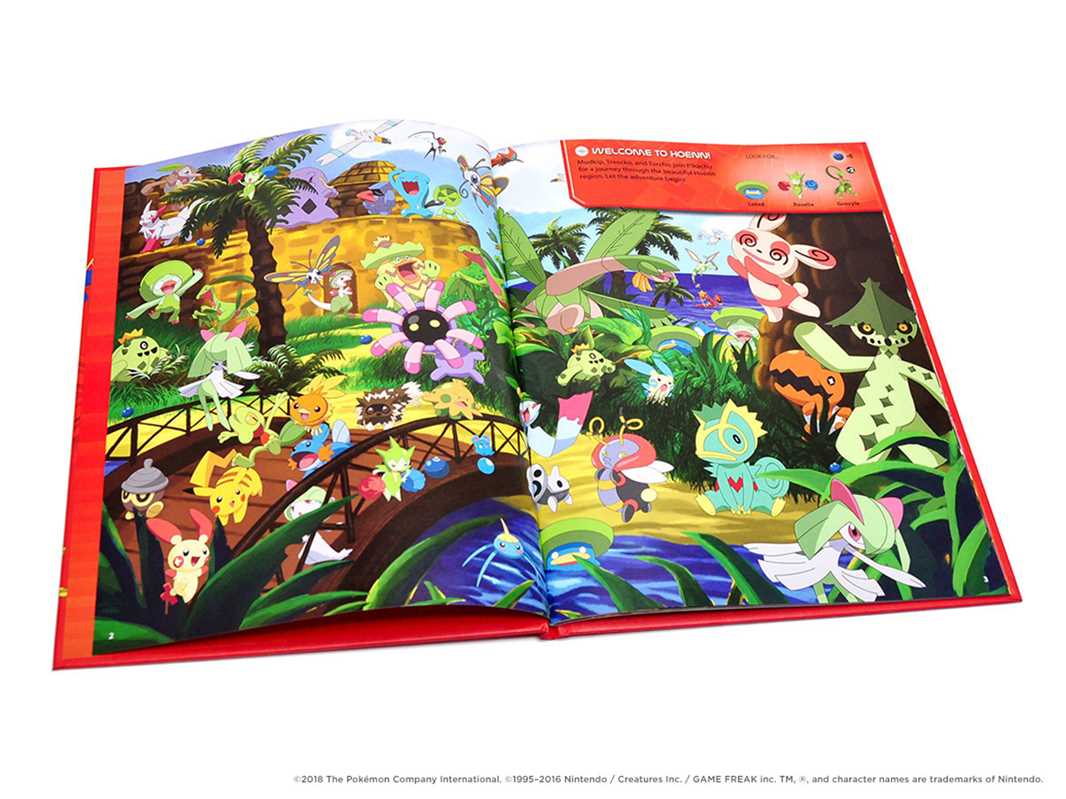 Pokémon Seek and Find: Hoenn by Viz_Unknown