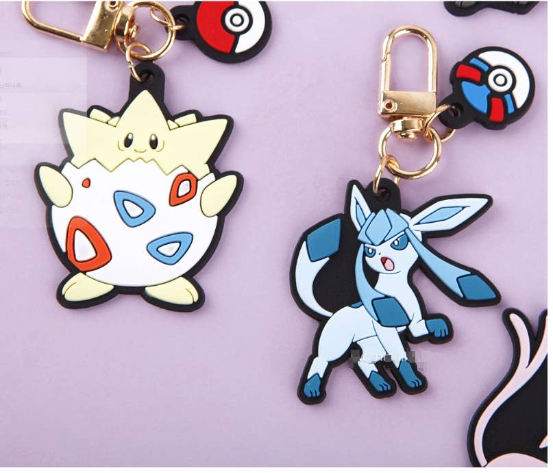 Pokemon Characters Key Chain ring Bag Charm variety  Pack