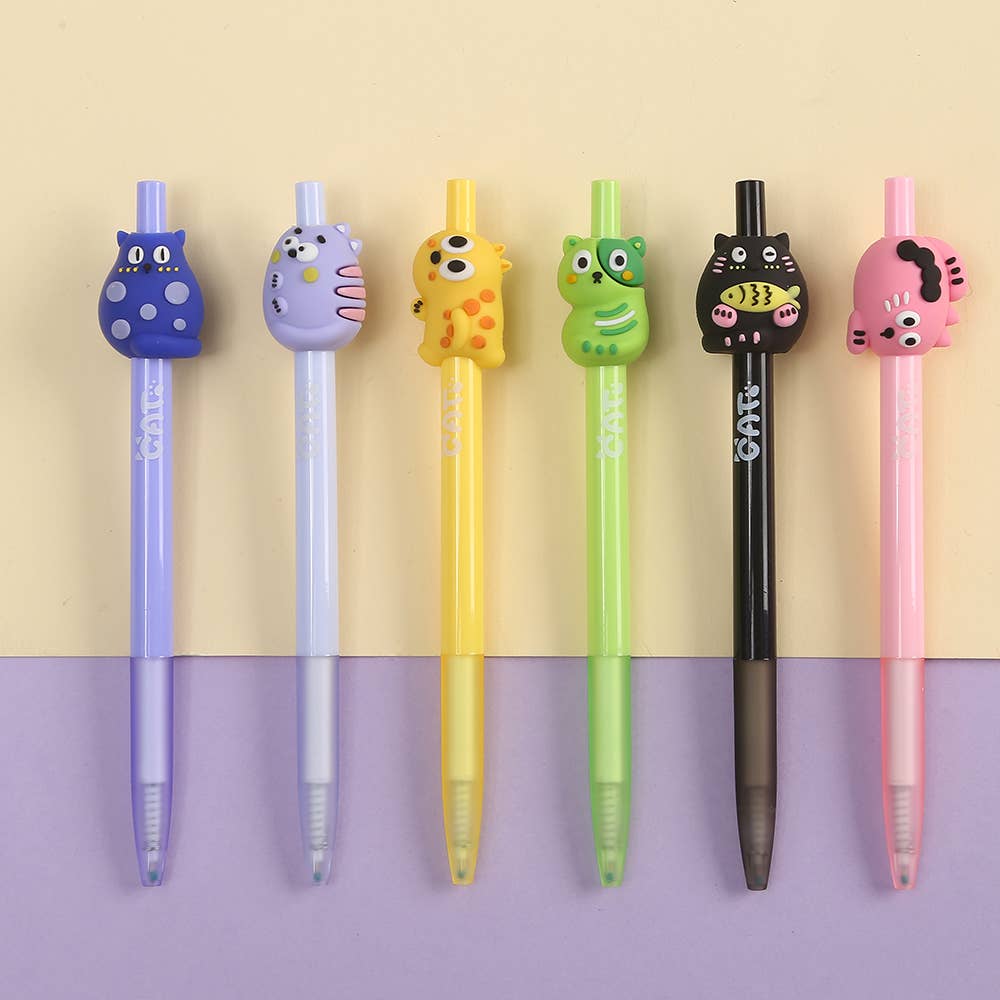 CATS RETRACTABLE GEL PEN-36
