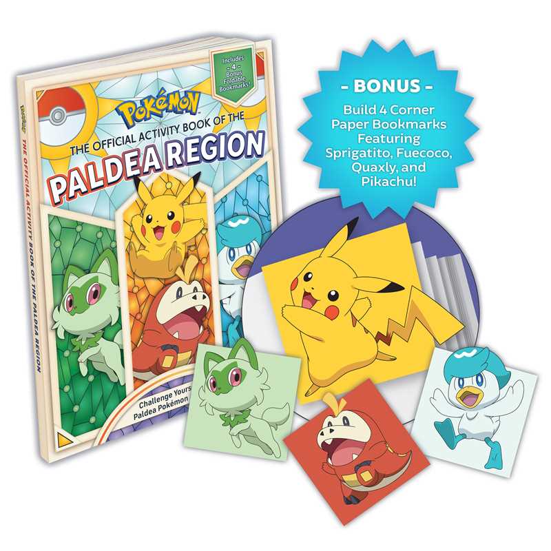 Pokémon The Official Activity Book of the Paldea Region by Sonia Sander