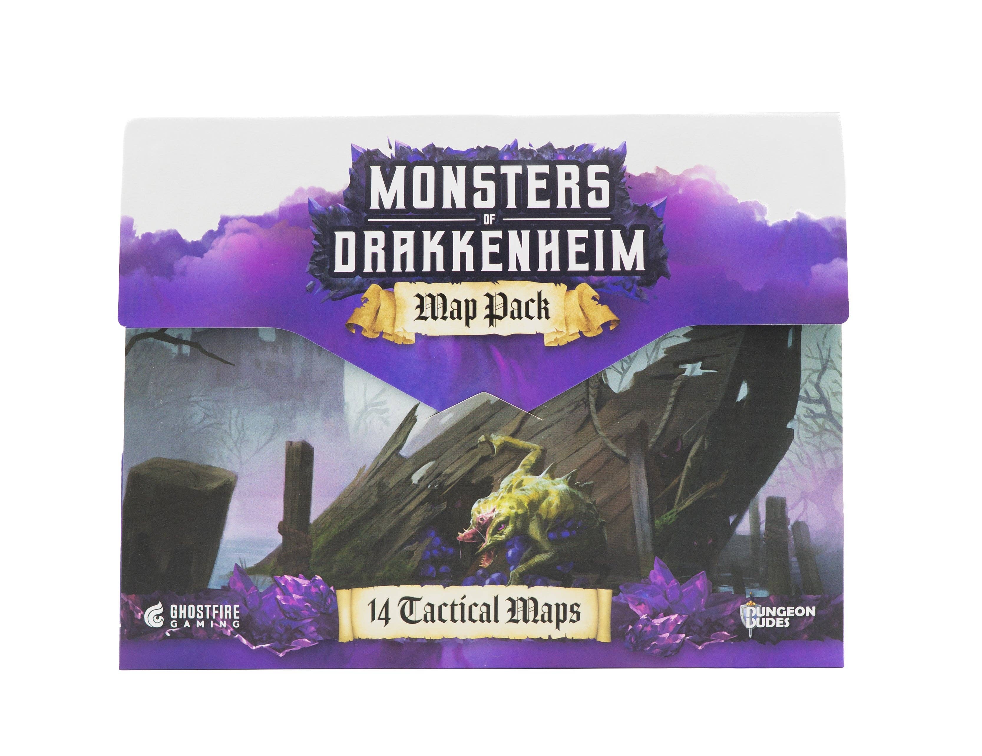 Monsters of Drakkenheim: Lairs Map Pack