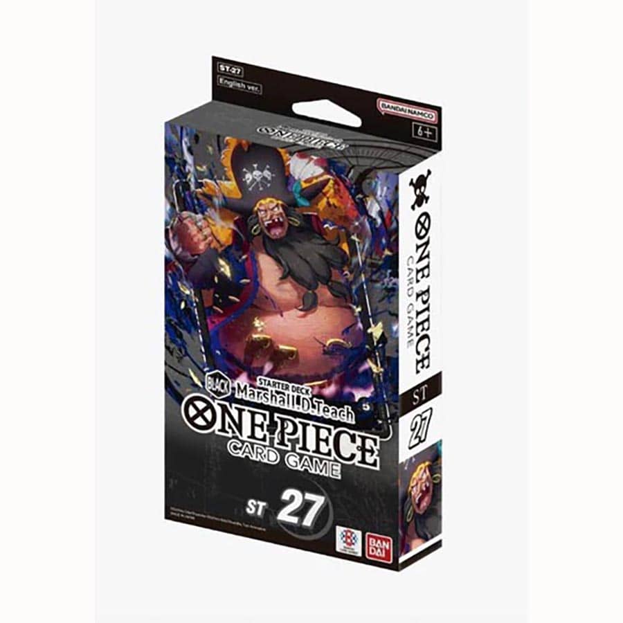 ONE PIECE TCG: STARTER DECK (ST-27) Marshall.D.Teach Black