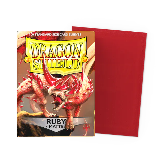 Dragon Shield: 100ct Matte Standard Card Sleeves