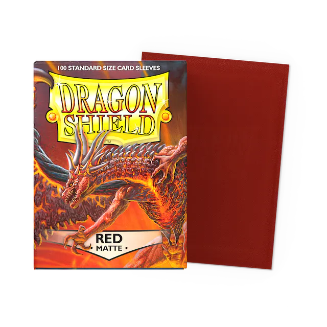Dragon Shield: 100ct Matte Standard Card Sleeves