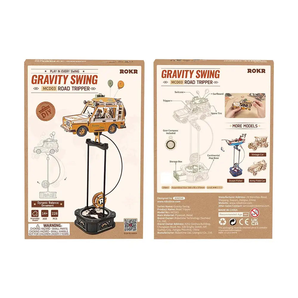 ROKR Road Tripper Pendulum Balance Toy 3D Puzzle