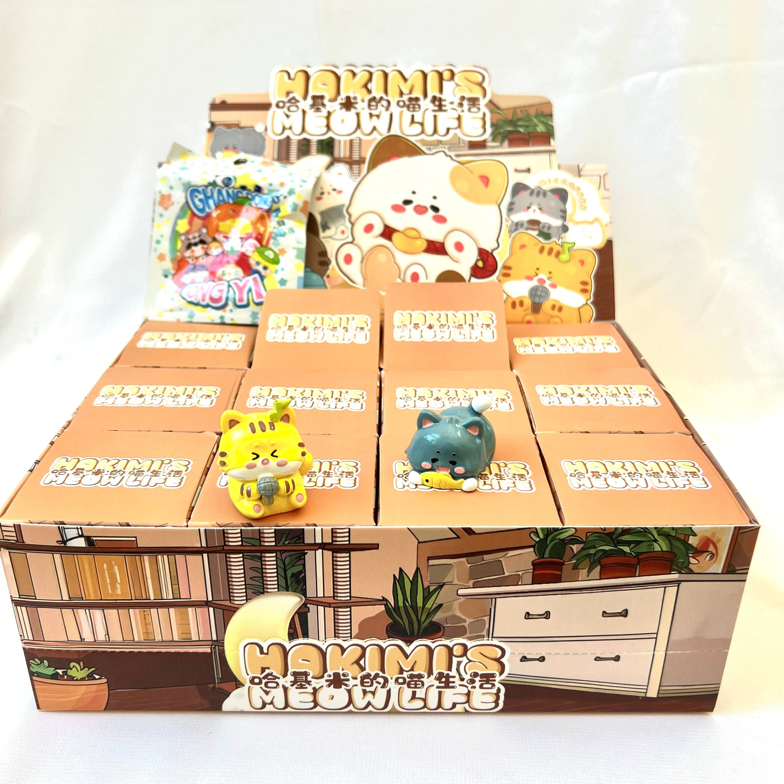 KITTEN HAKIMI'S MEOW LIFE CAT FIGURINE BLIND BOX