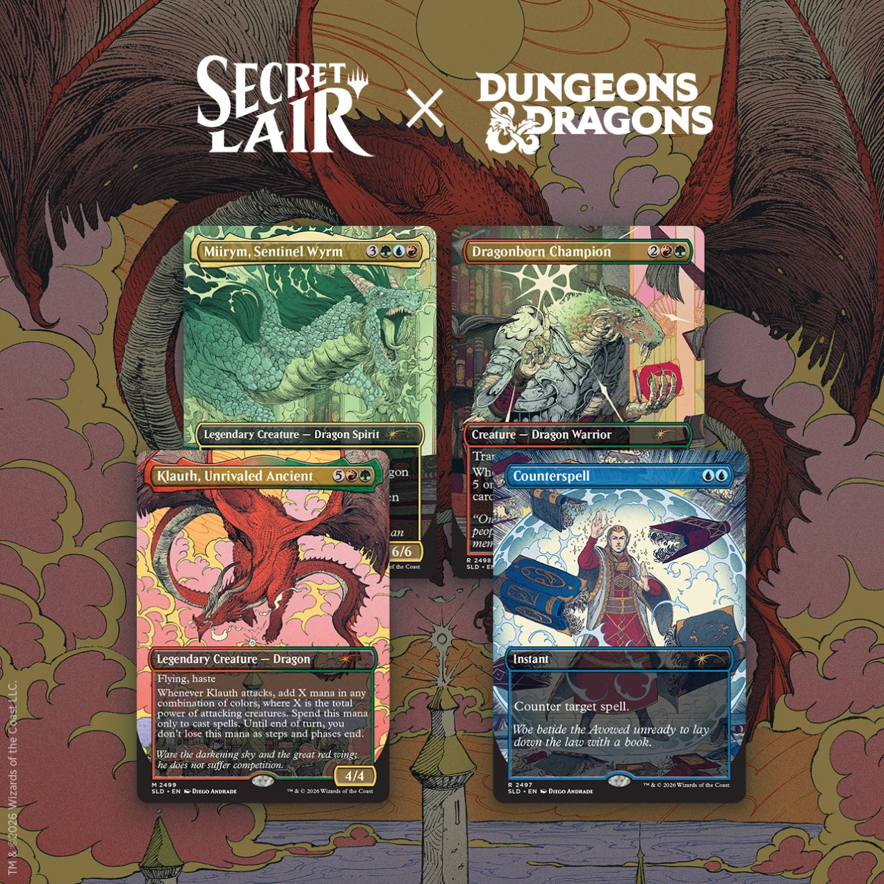 Magic the Gathering: Secret Lair Drop Series - Whispers in Candlekeep - NONFOIL