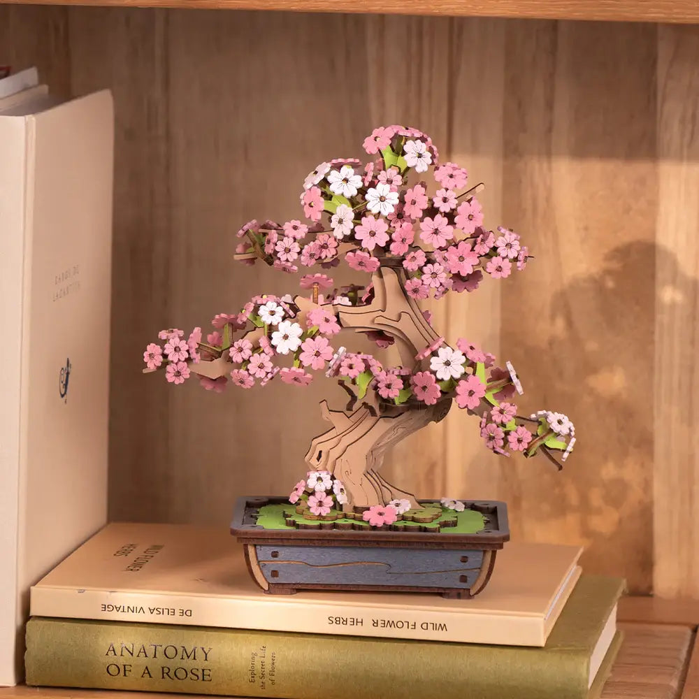 Sakura Bonsai Rolife DIY Puzzles 3D Wooden Crafts
