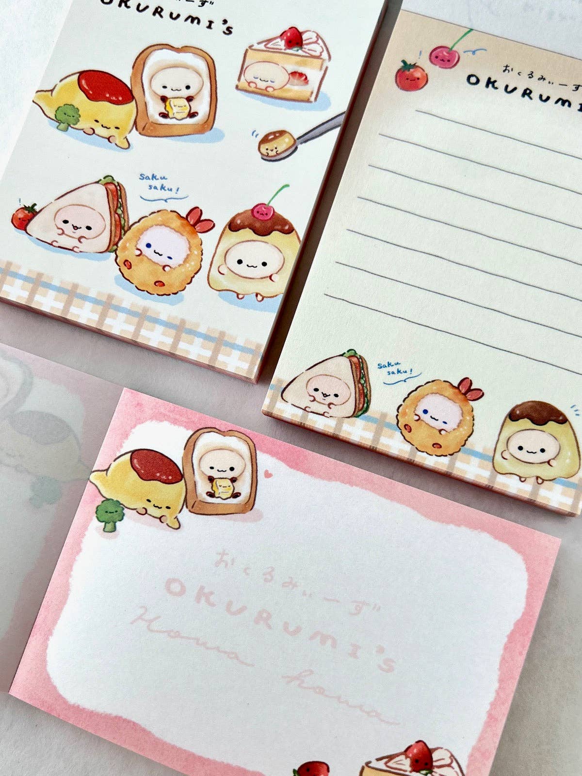 Food Buddy Resturant Okurumi Mini Notepad-10