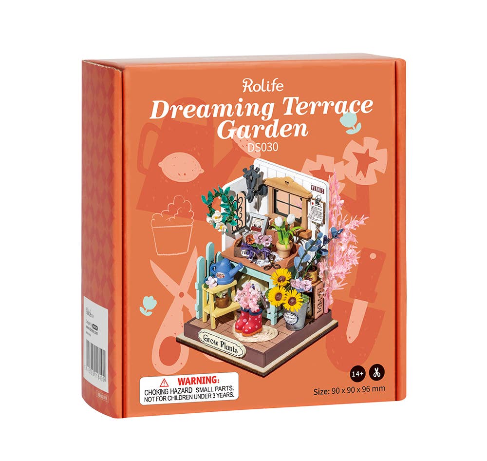 Rolife DIY Kit Mini 3D House Dreaming Terrace Garden DS030
