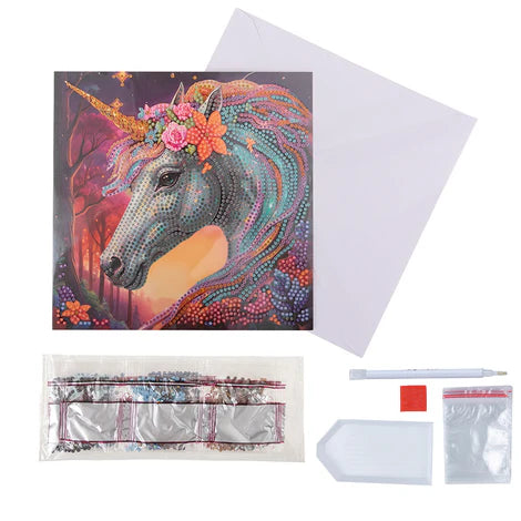 Crystal Art Card Kit: Charmed