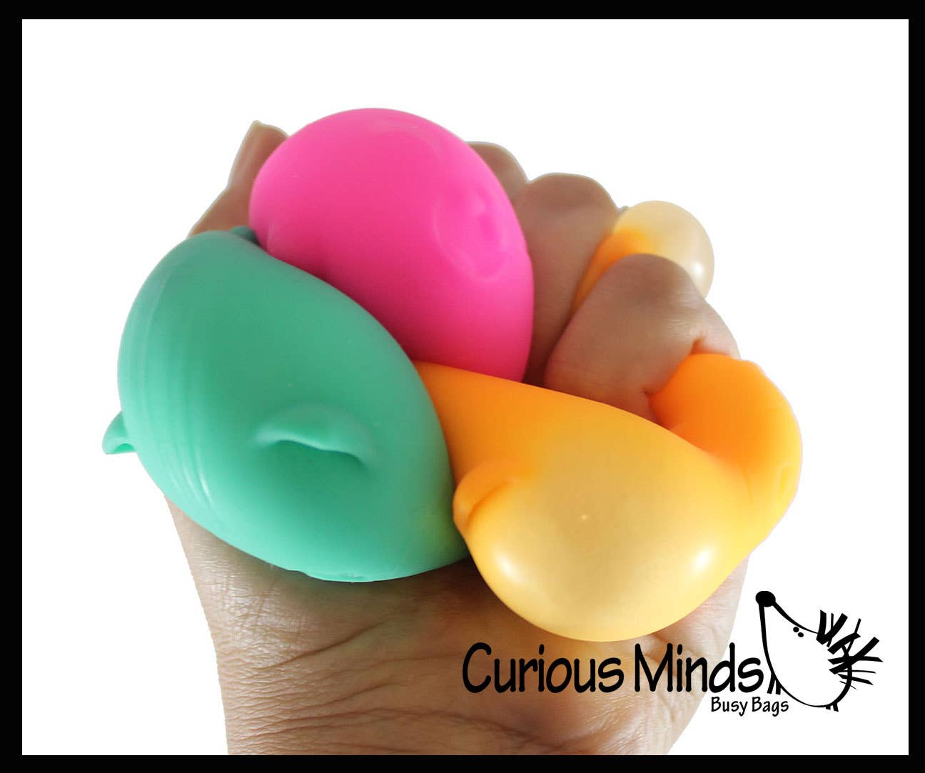 NeeDoh Teenie Cool Cat Groovy Soft Doh Filled Stretch Ball -