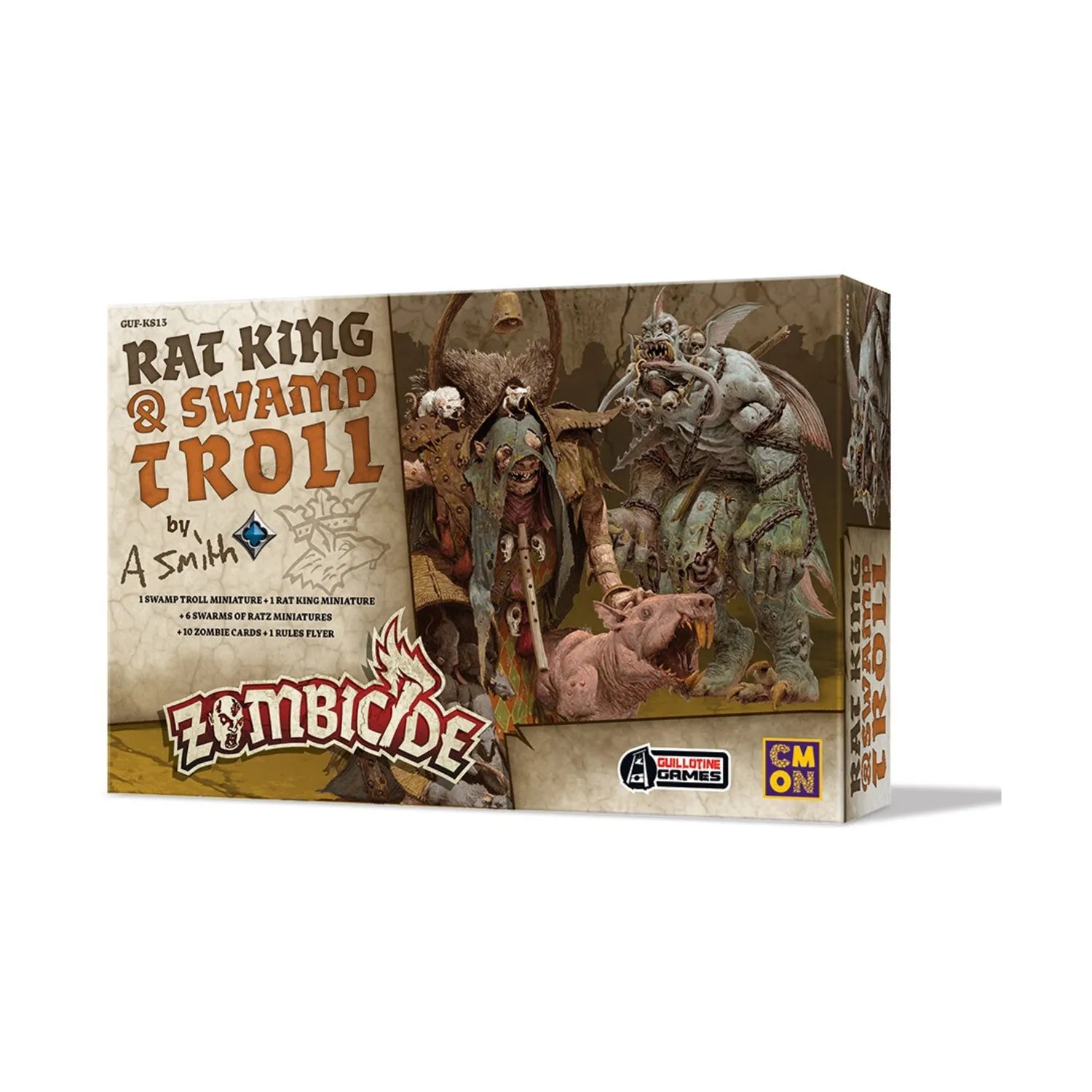 [USED] Zombicide: Rat King & Swamp Troll