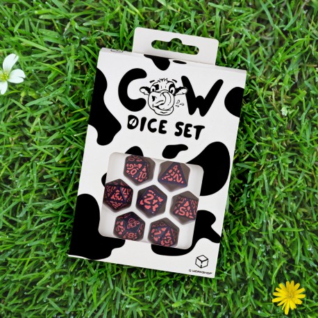 Cow Dice Set: RaMOOna