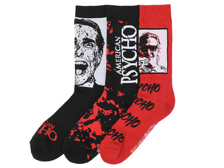 American Psycho Mens Crew Socks