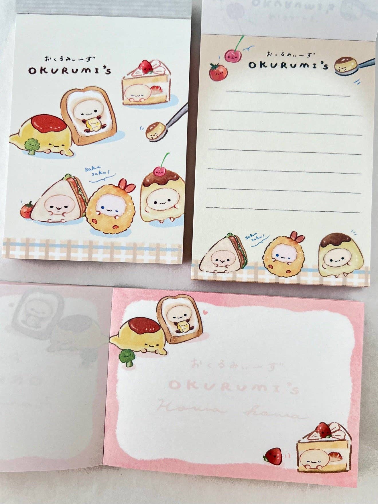 Food Buddy Resturant Okurumi Mini Notepad-10