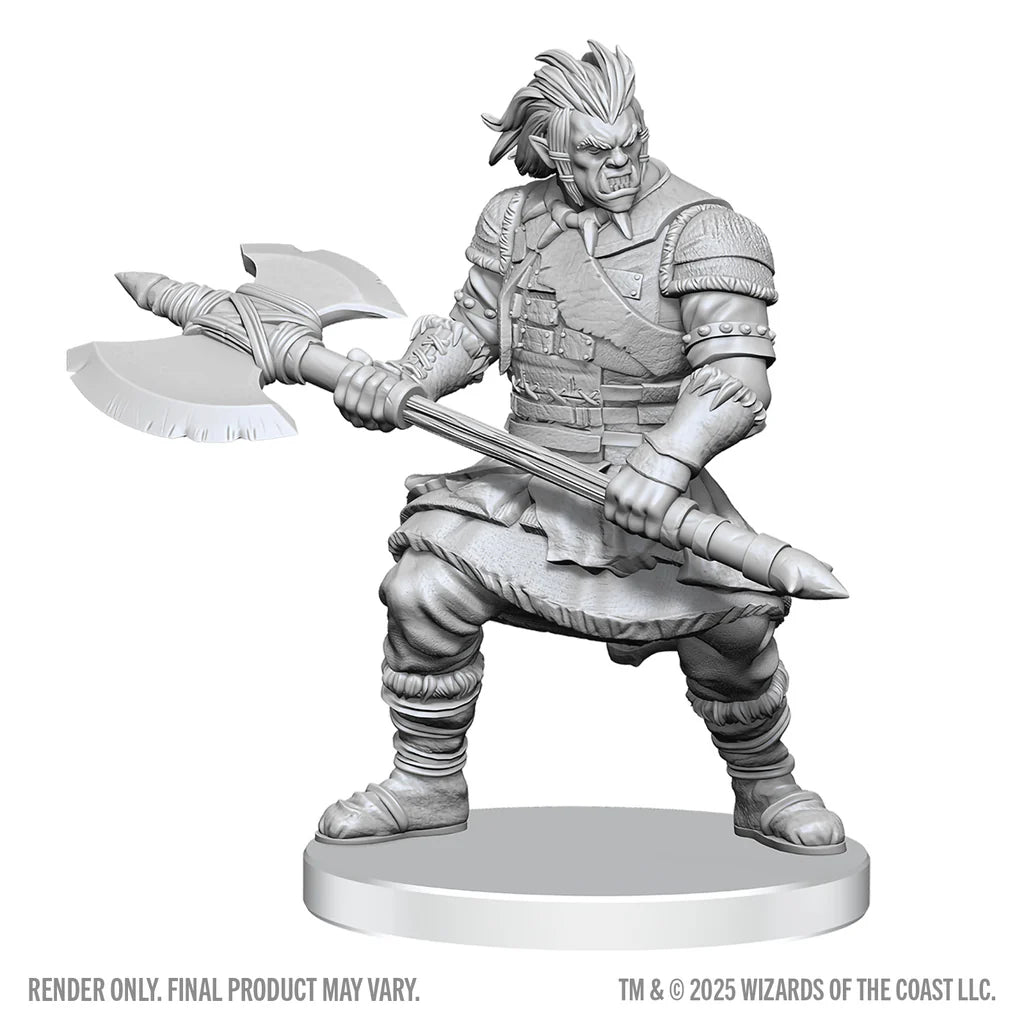 Miniature: D & D Assassin & Berserker