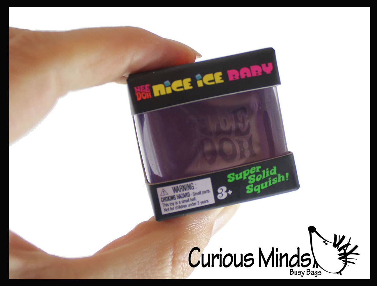 1 NeeDoh Teenie Nice Ice Cube Baby Ice Sugar Ball