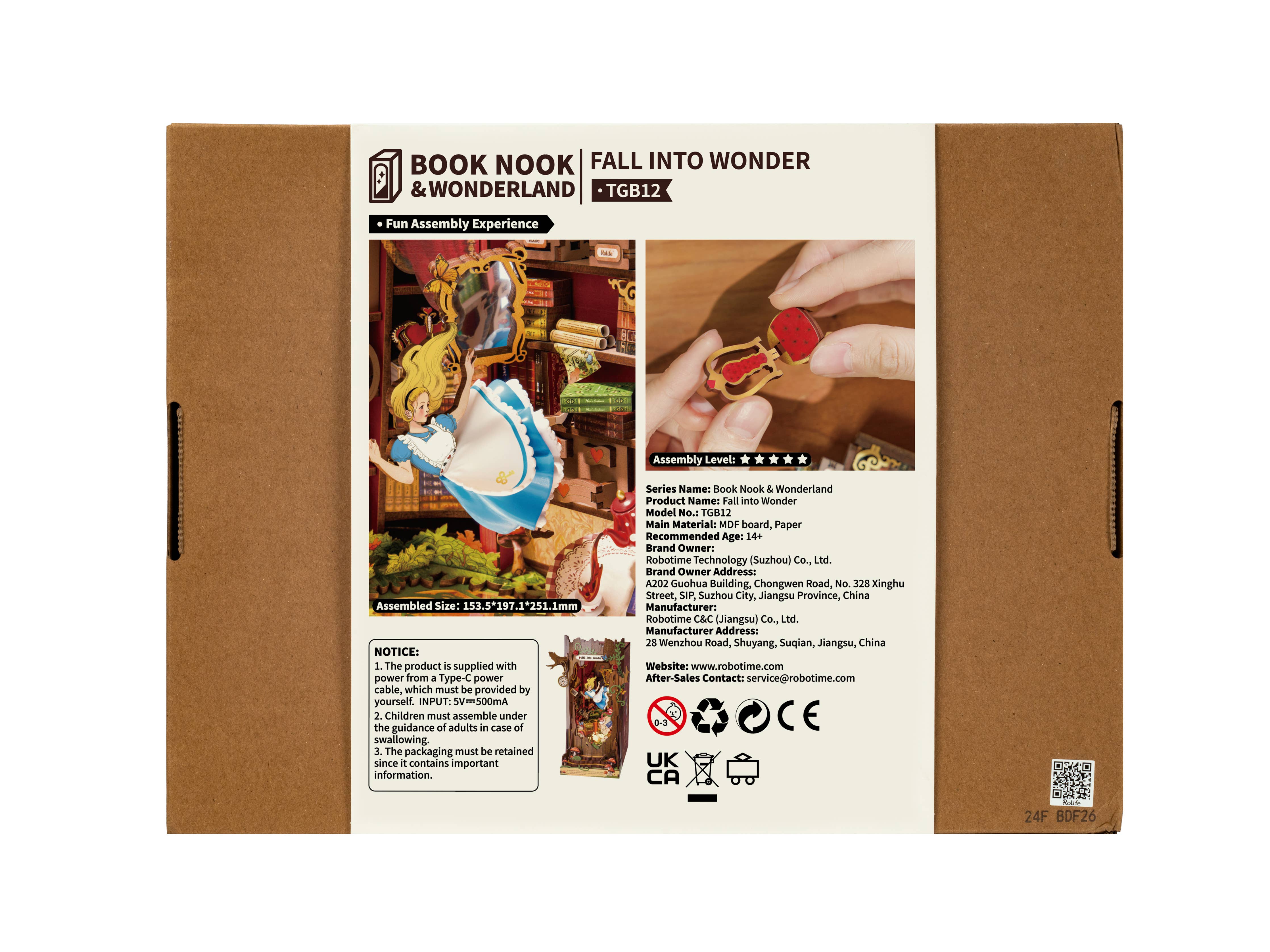 Rolife Fall into Wonder DIY BooK&Nook TGB12