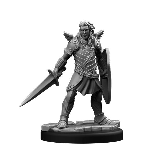 Player Character Set: Aasimar Paladin & Dragonborn Cleric