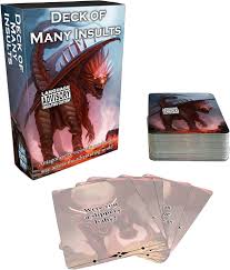 Deck of many insults