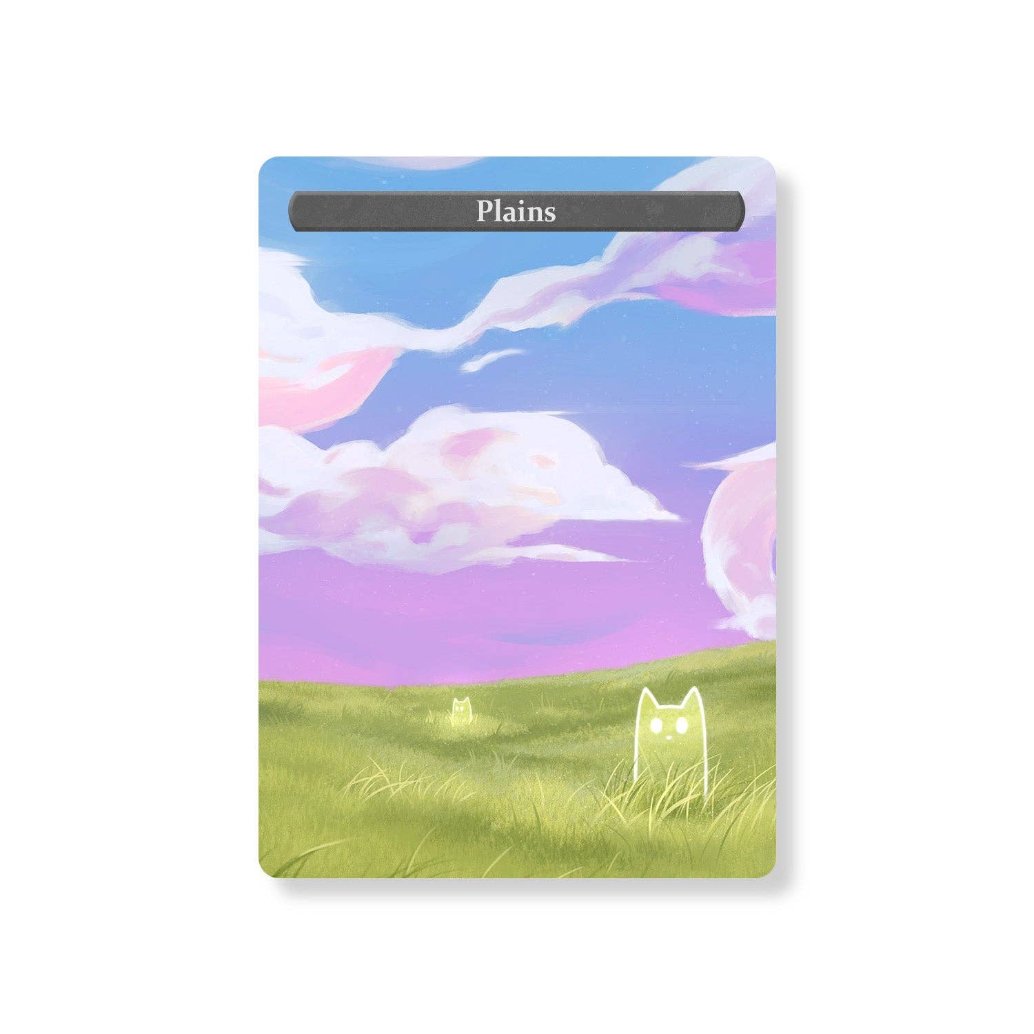 Cavernas y Calicos Mana Cats Plains - Conjunto de representación de tierras