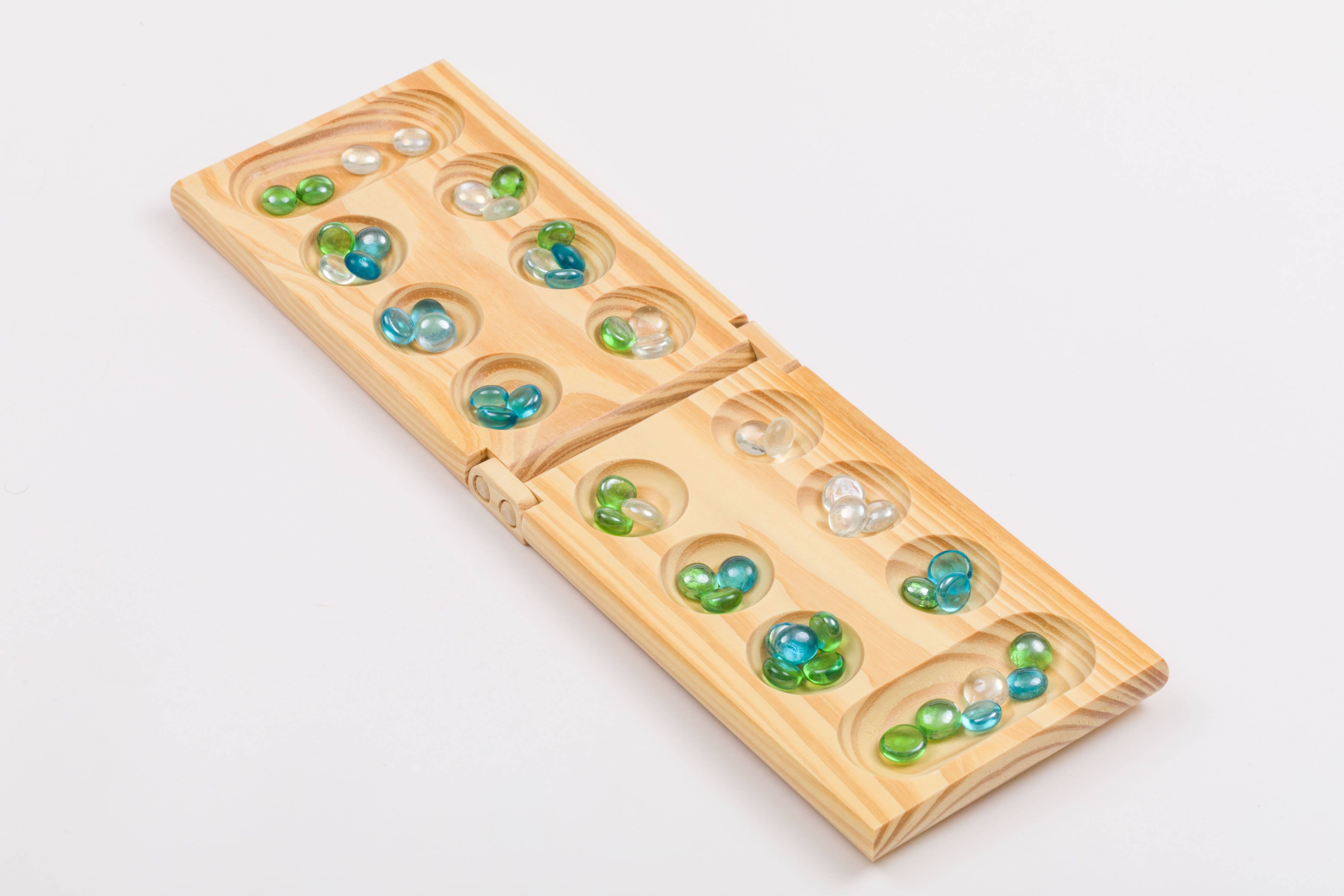 Regal Games Mancala Foldable Wooden Board Game