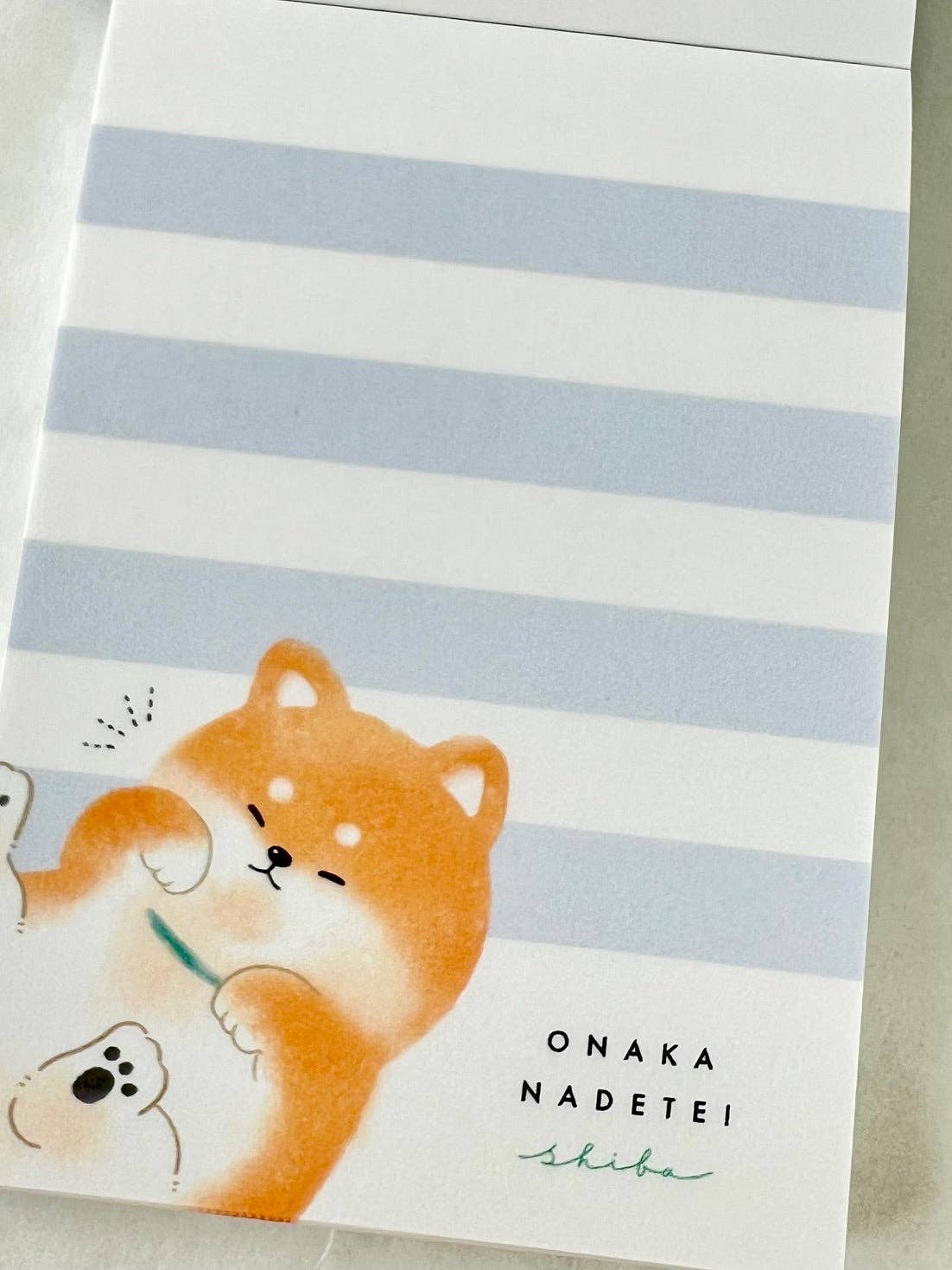 CRUX Shiba Dog Mini Notepad-10