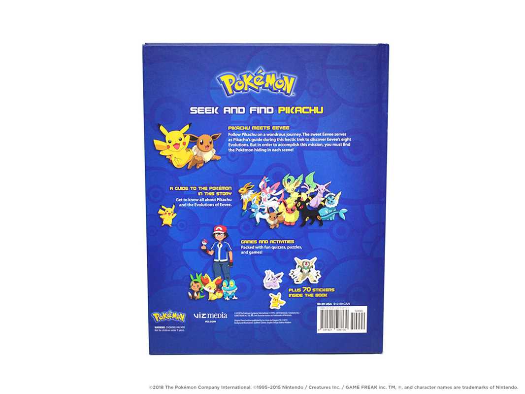 Pokémon Seek and Find: Pikachu