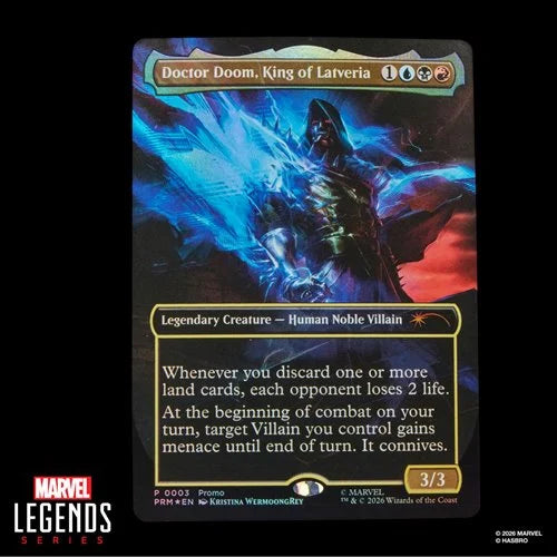 Marvel Super Heroes | Magic The Gathering:  Marvel Legends Series Doctor Doom 2099 - Action Figure
