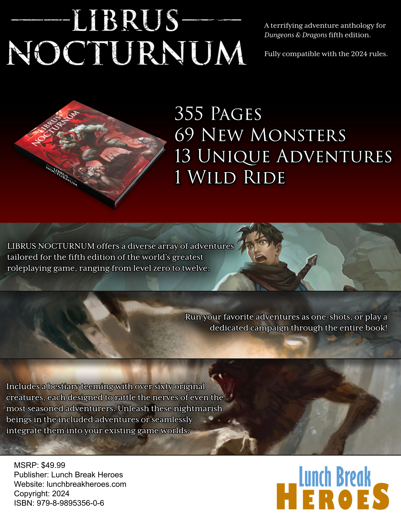 Librus Nocturnum - D&D 5e Adventure Anthology