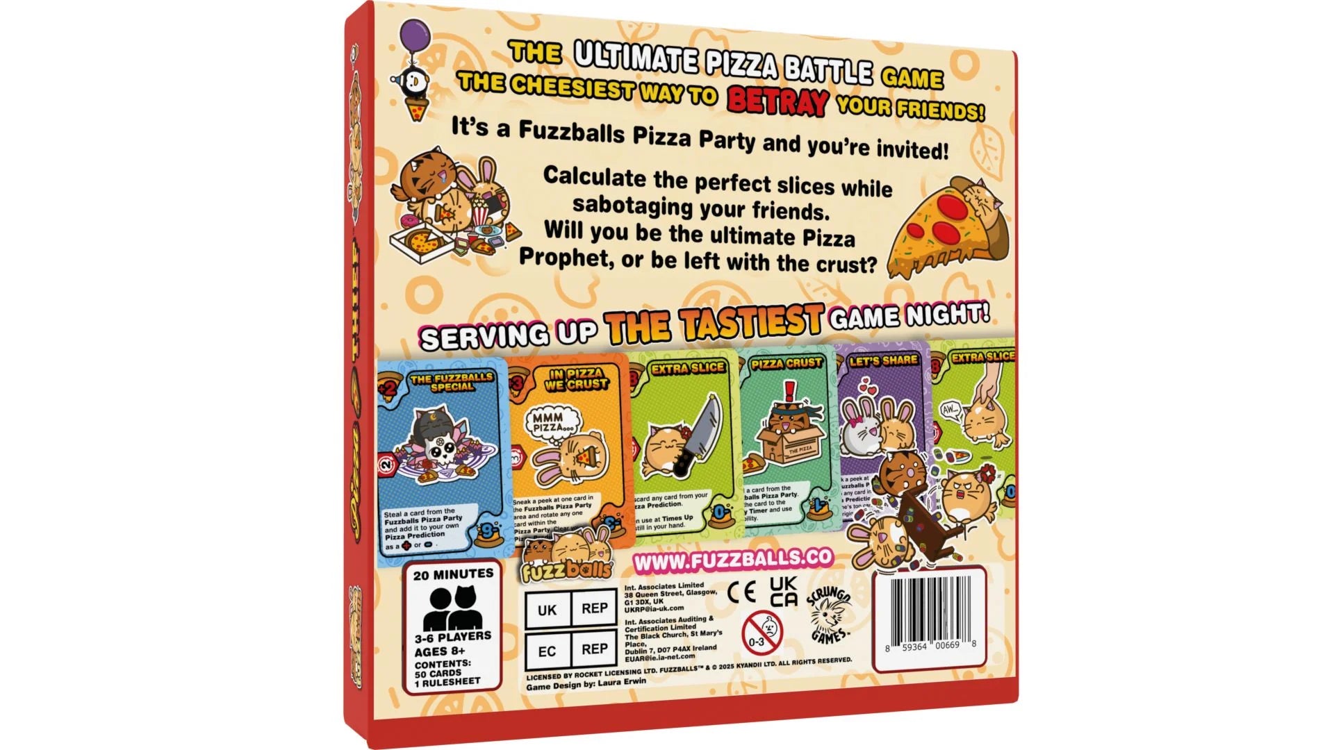 Fuzzball: Pizza Thief Card Game