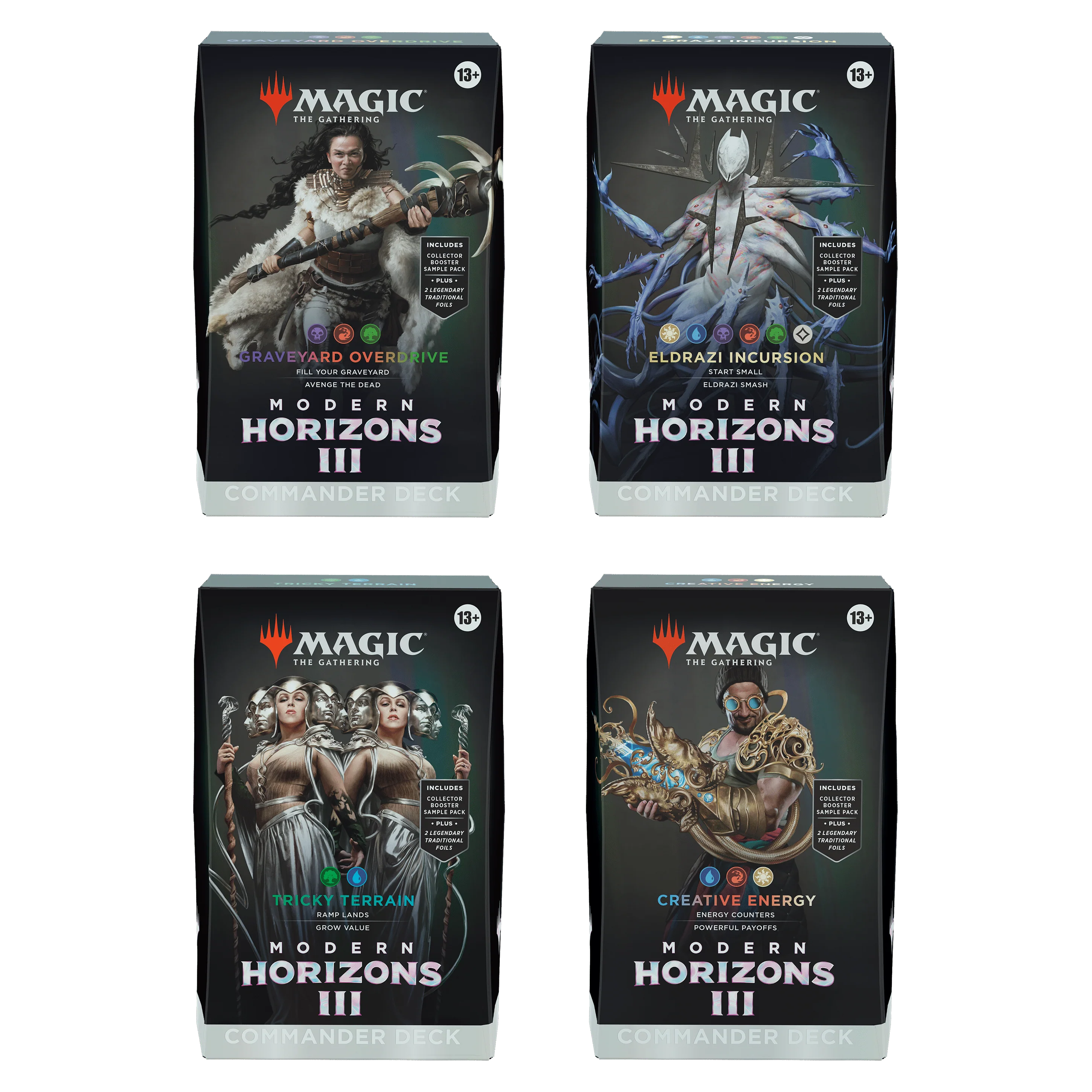 Magic the Gathering: Mazo de comandante de Horizontes modernos 3