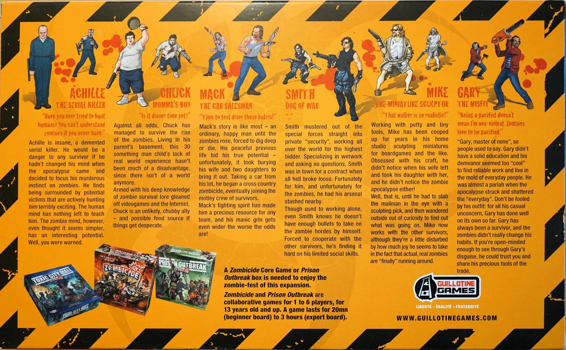 [USED] Zombicide: Season 2, Set #3 - Survivors & Zombies