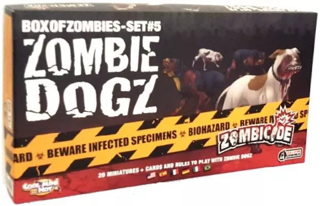 [USED] Zombicide: Box of Zombies - Set #5 - Zombie Dogz