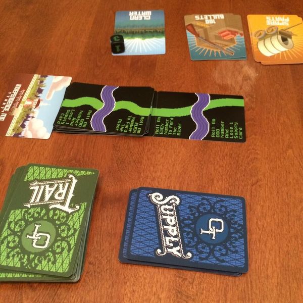 The Oregon Trail Card Game (Used)