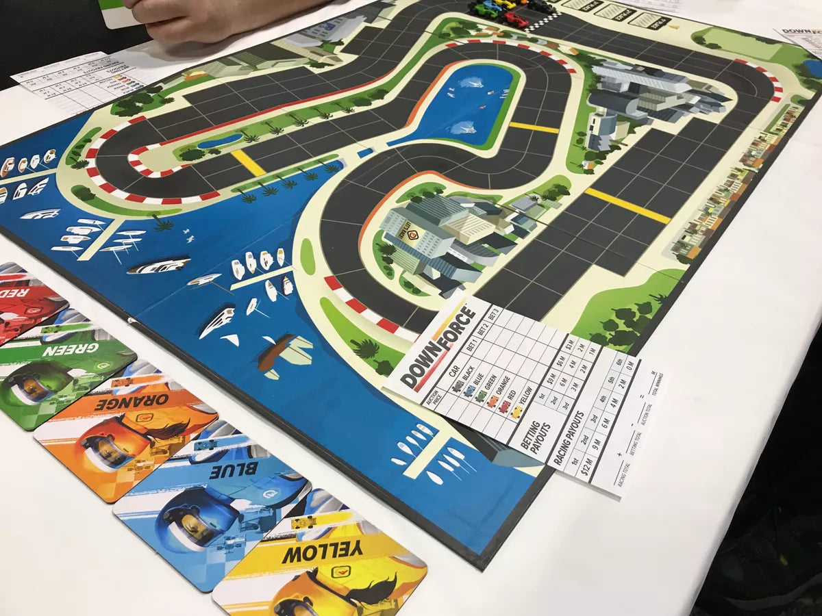 Wolfgang Kramer's Downforce: The Game of High Stakes Speed