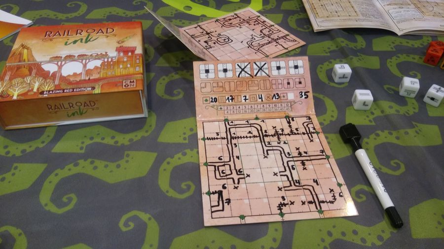 Railroad Ink: Blazing Red Edition