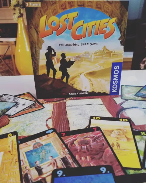 Lost Cities Card Game with 6th Expedition